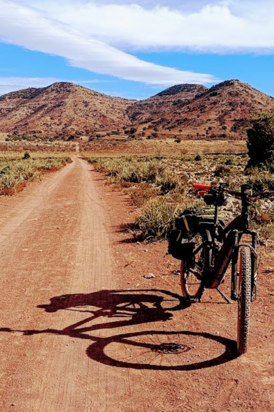 Electric mountain bike circuit Aït Mansour Gorges - Tafraoute - Agadir