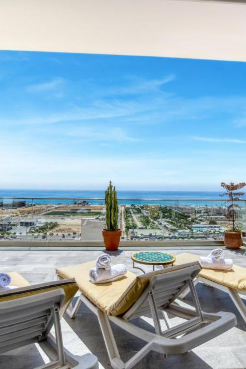 2 electric bikes + Comfortable studio rental Agadir with swimming pool